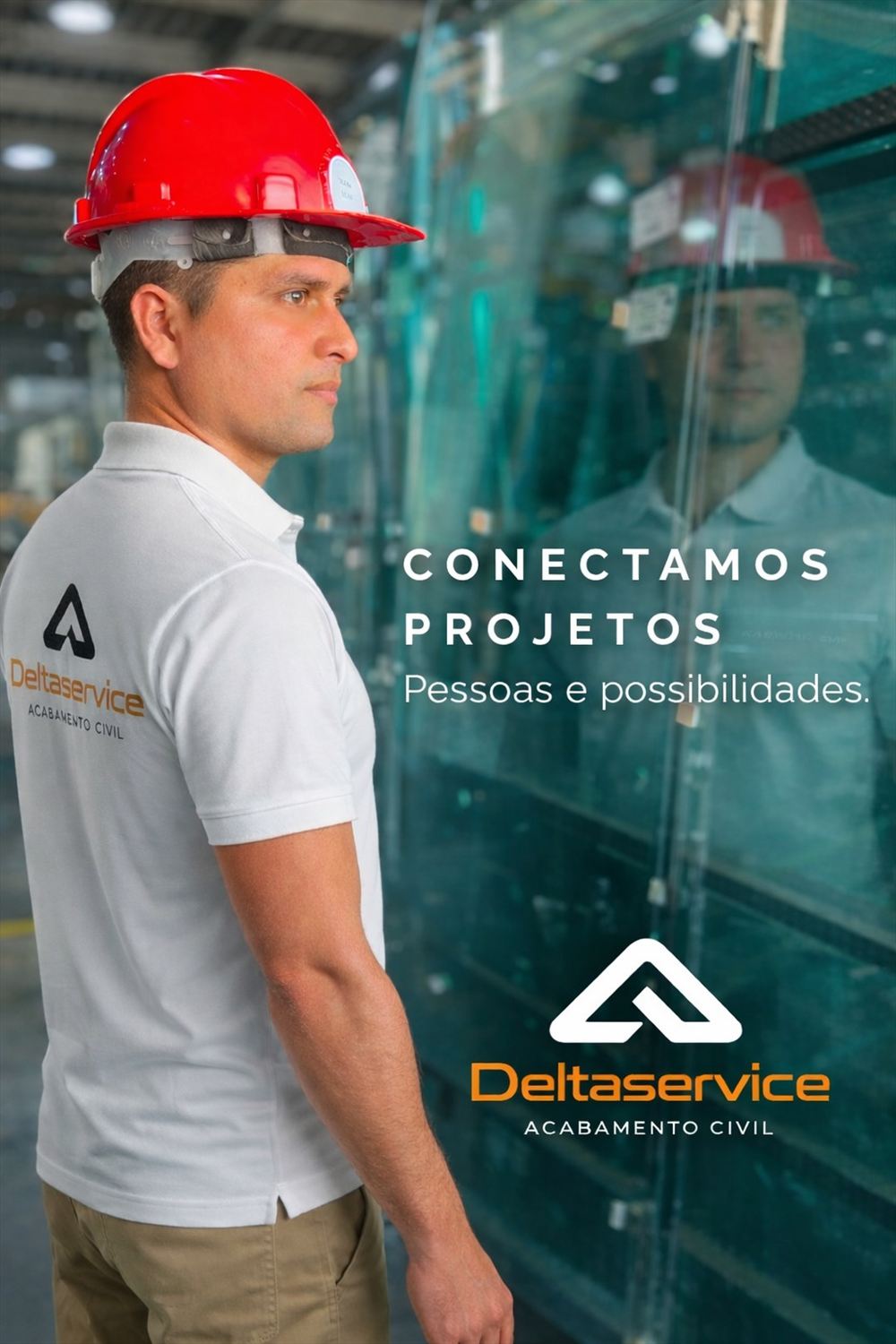 Equipe em obra